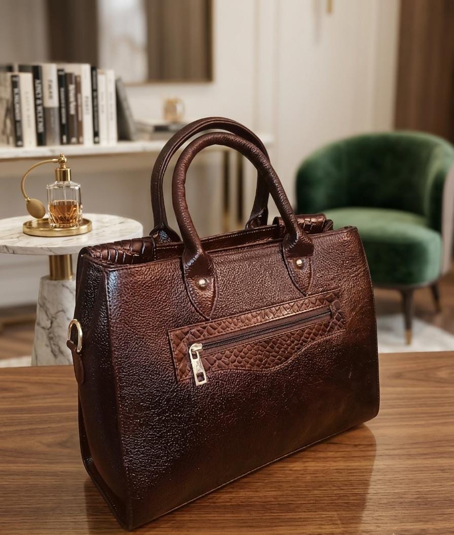 premium handbag (brown) premium handbag (brown)