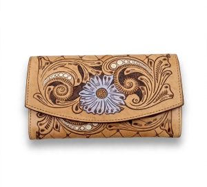 handcrafted clutch