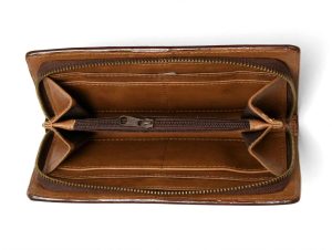 handcrafted clutch
